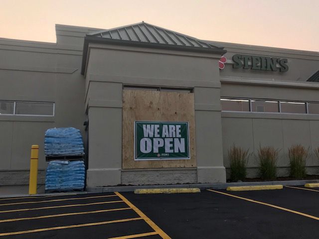 Boarded up Kenosha